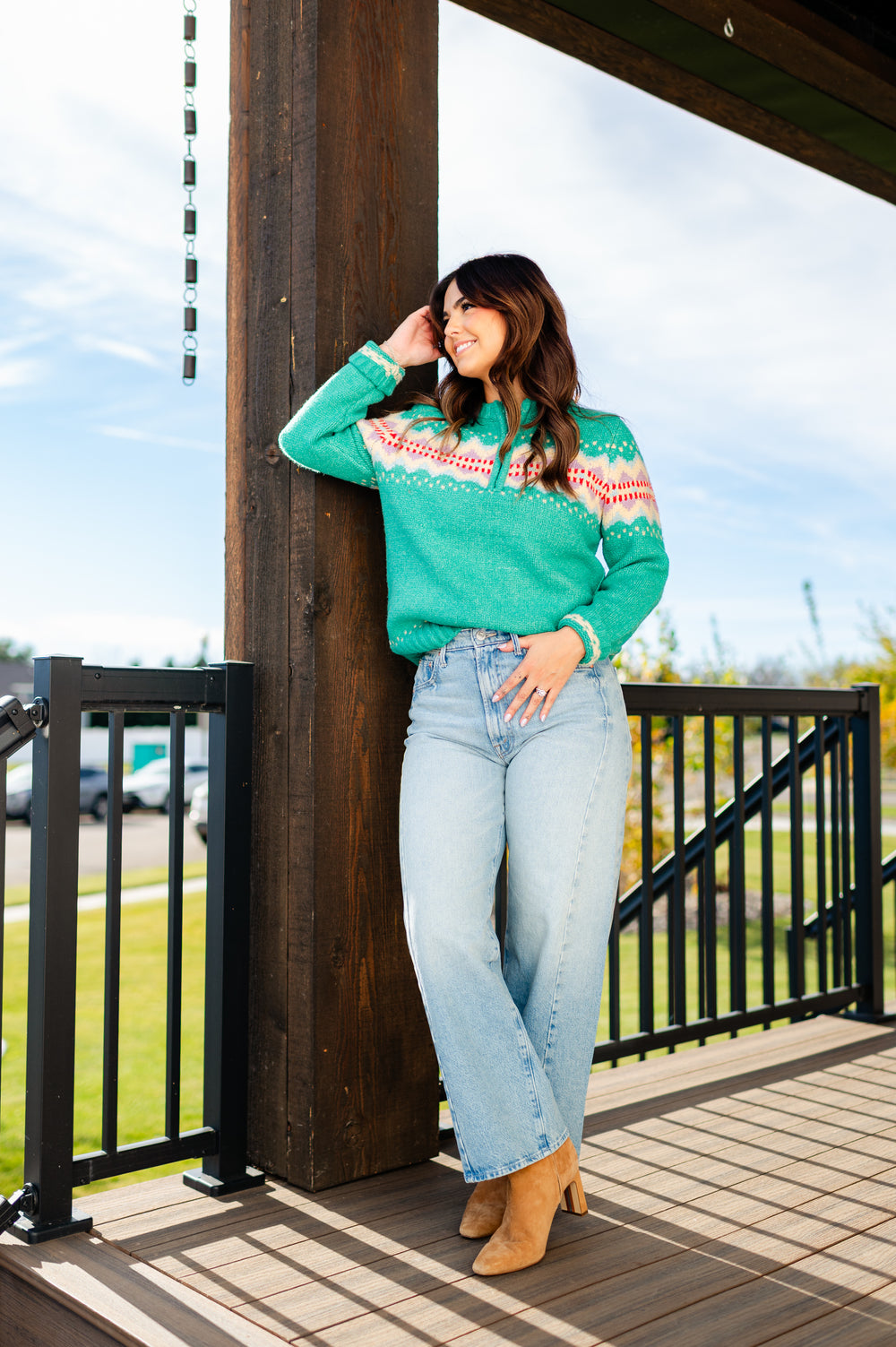 Waking You Up Half Zip Pullover