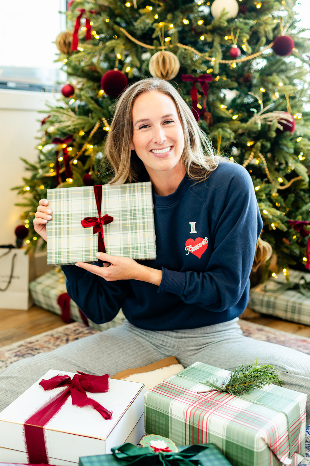 I Love Presents Sweatshirt