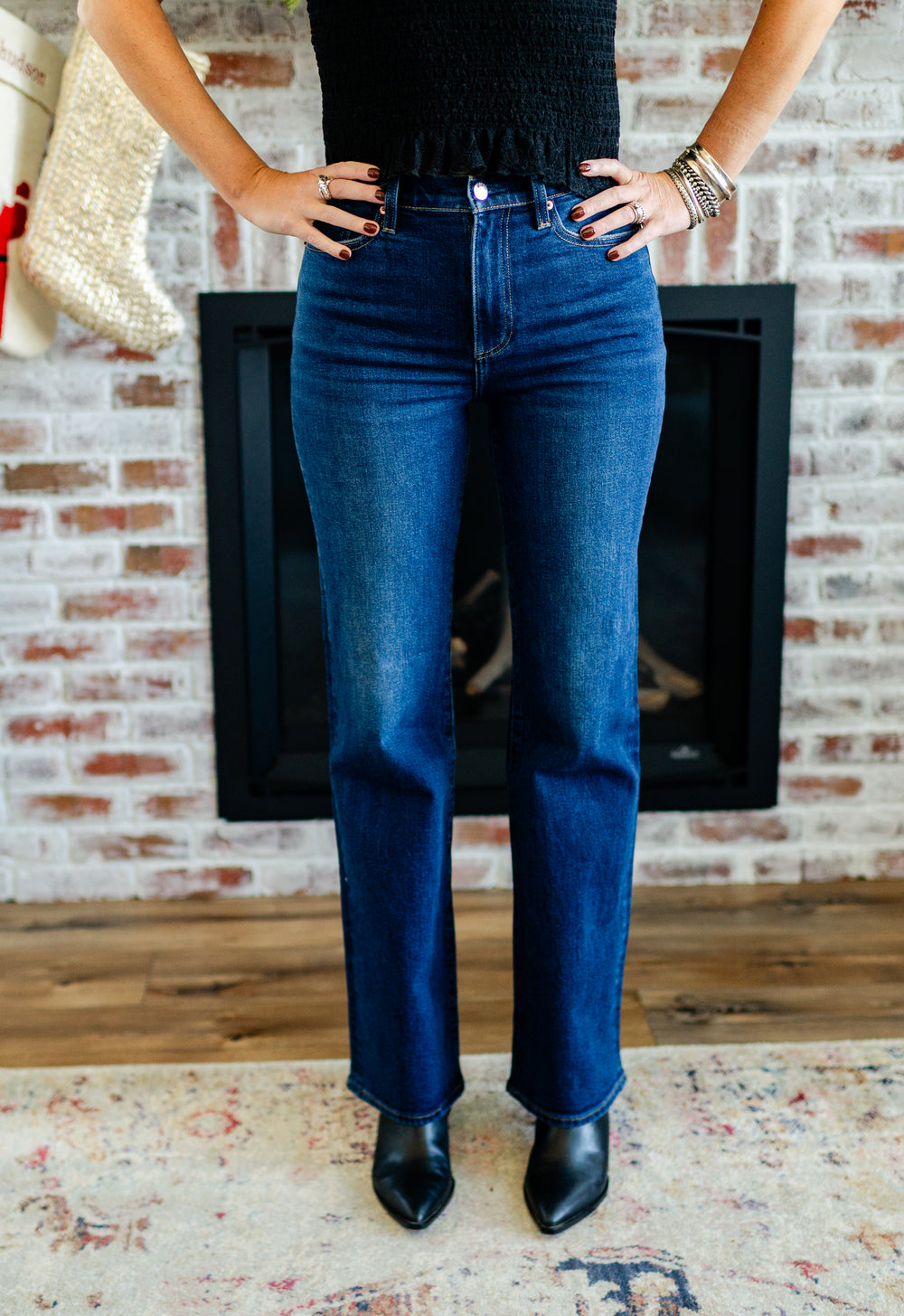 EvieHigh Rise Slim Boot in Penthouse