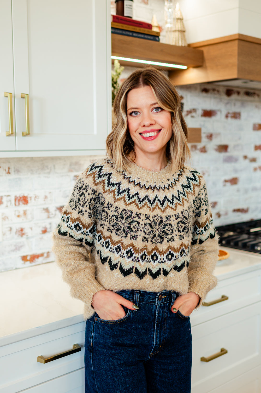 Kenaby Fair Isle Sweater