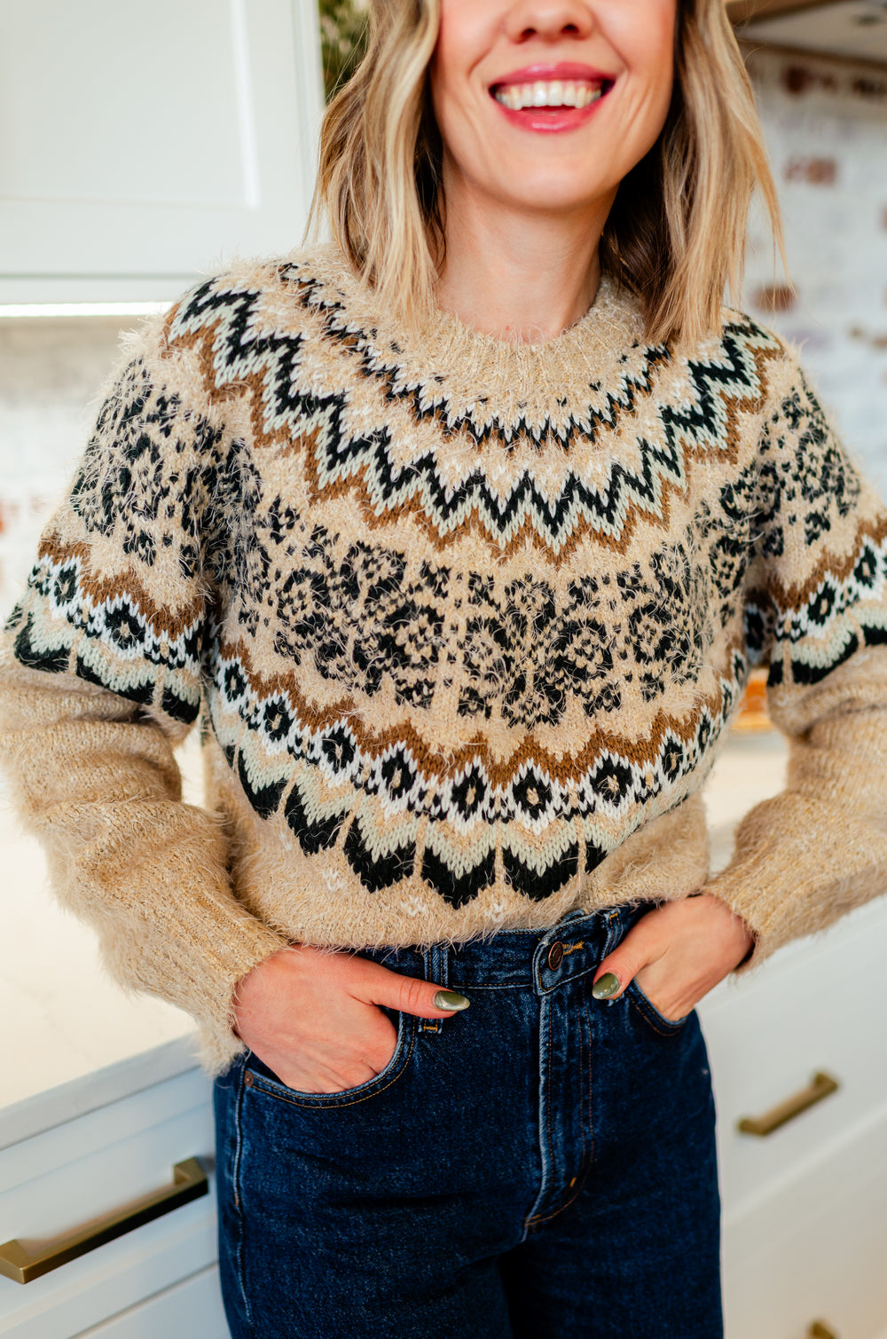 Kenaby Fair Isle Sweater
