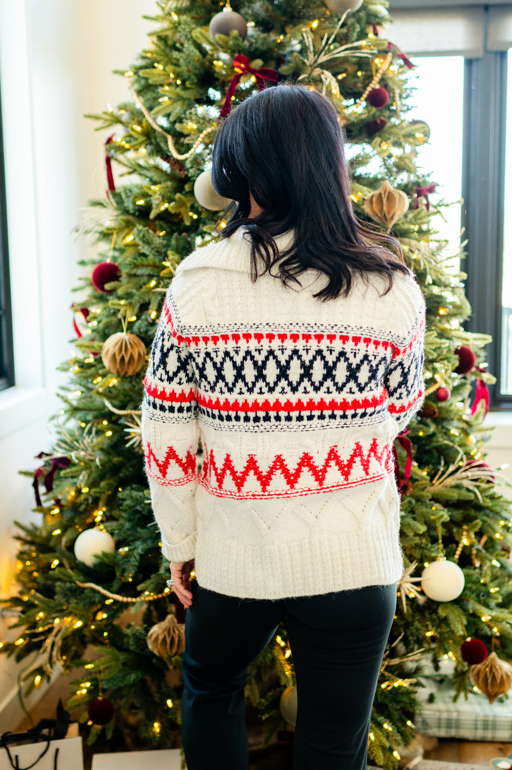 Anemone Zip-Up Cardigan