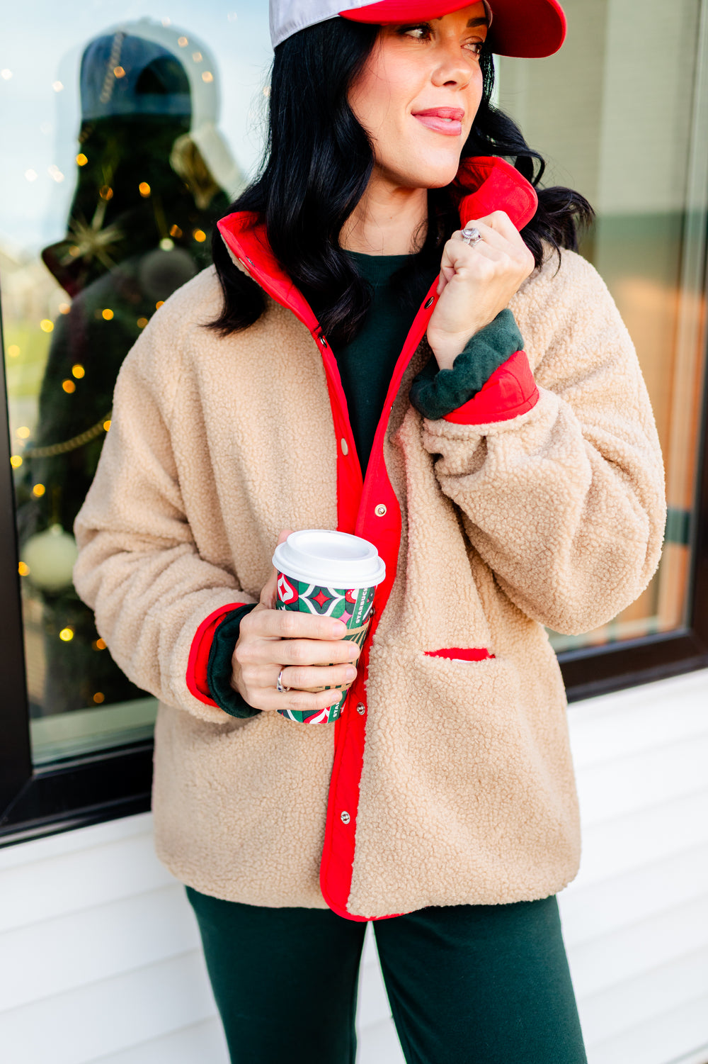 Takes Around Town Reversible Fleece Jacket