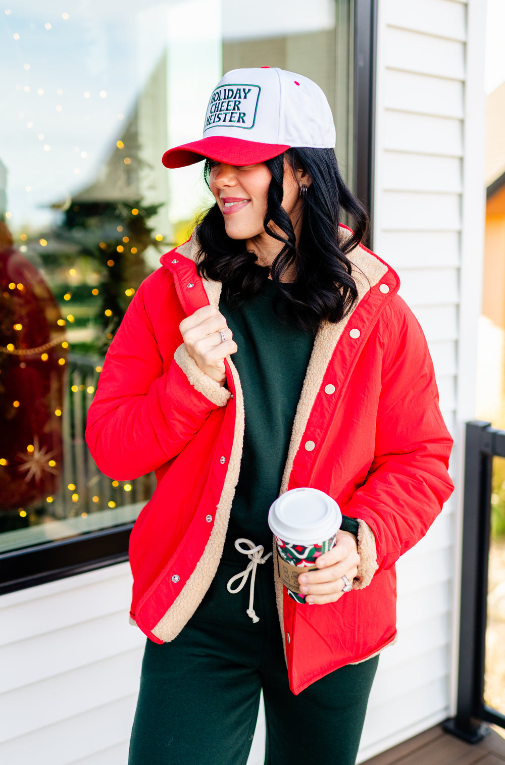 Takes Around Town Reversible Fleece Jacket