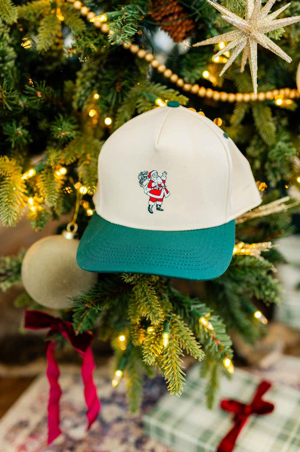 Here Comes Santa Trucker Hat
