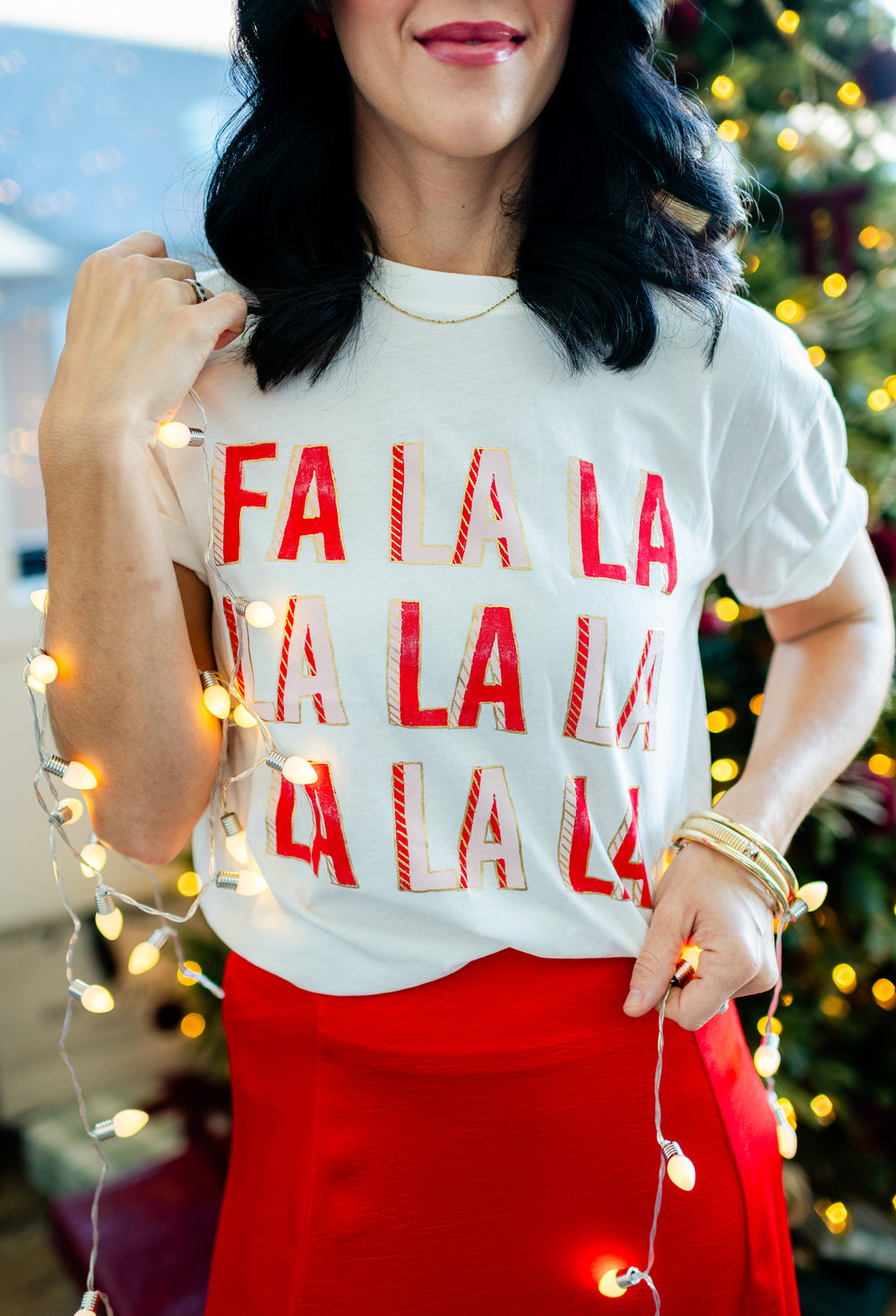 Falalala Boyfriend Tee
