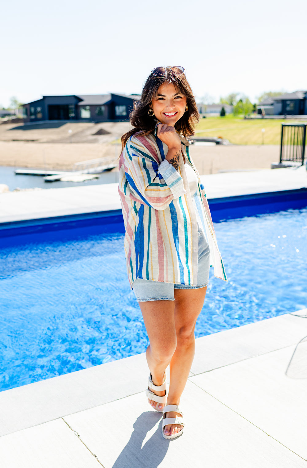 Sail Away Button Up