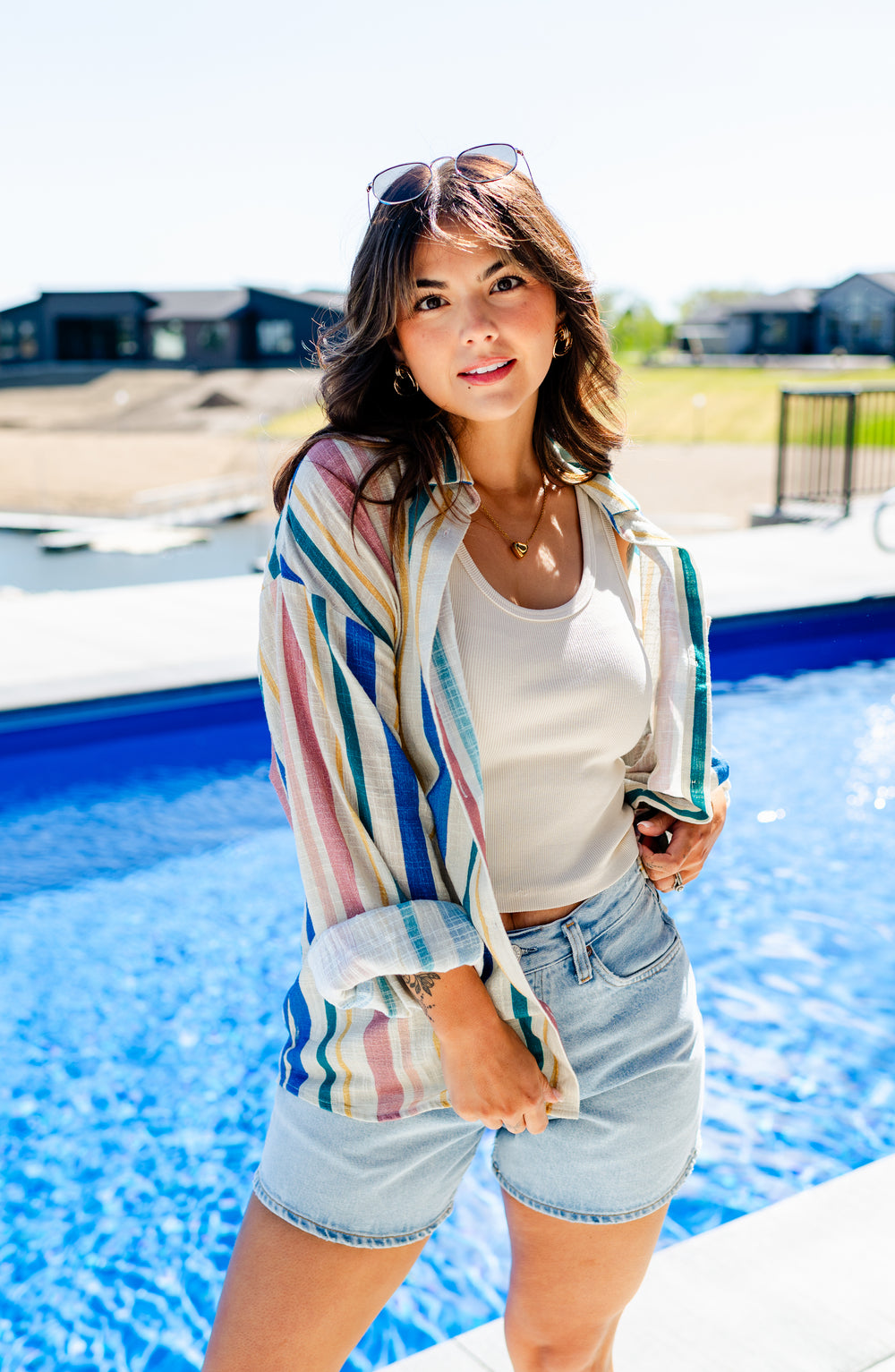 Sail Away Button Up