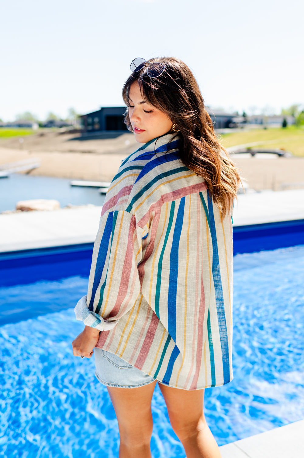 Sail Away Button Up