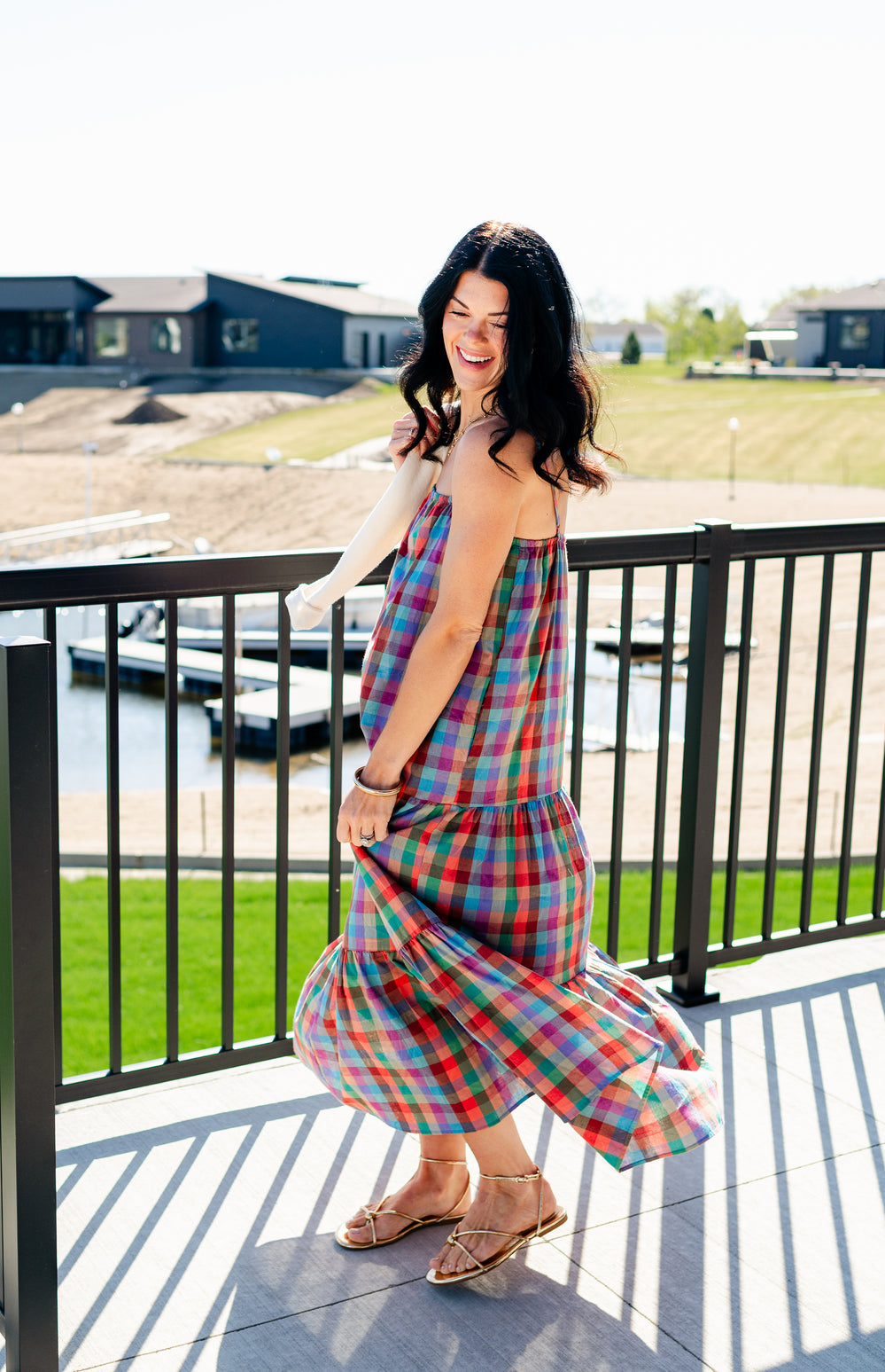 A Ballad Plaid Dress