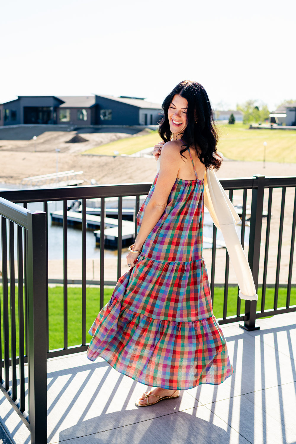 A Ballad Plaid Dress