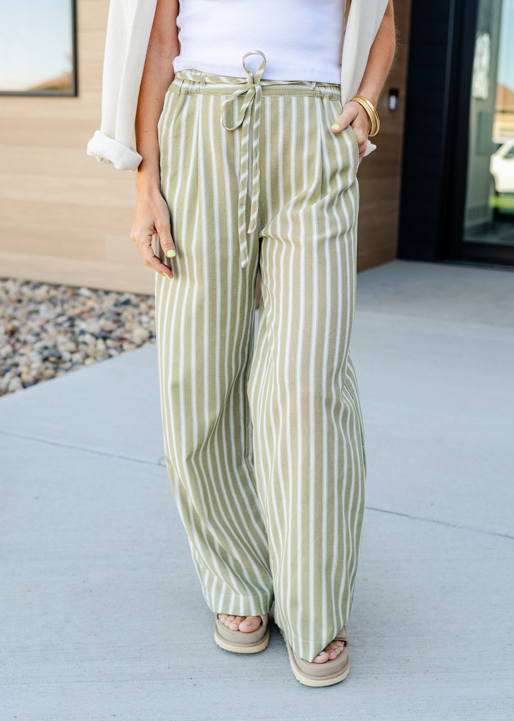 Everyone We Meet Stripe Pants