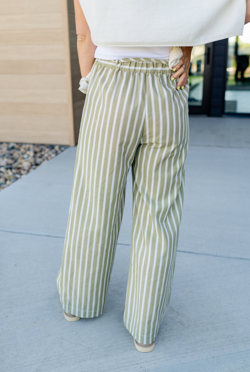 Everyone We Meet Stripe Pants
