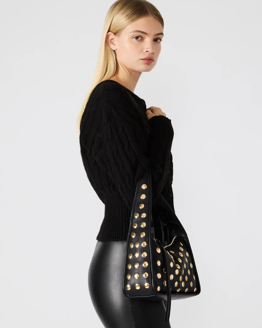 Cheyann Studded Hobo Bag