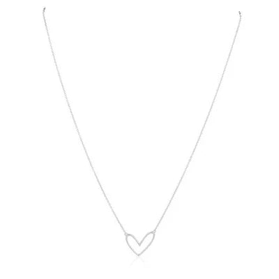 Abigail Open Heart Necklace