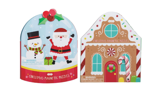 Christmas Magnetic Puzzle Book