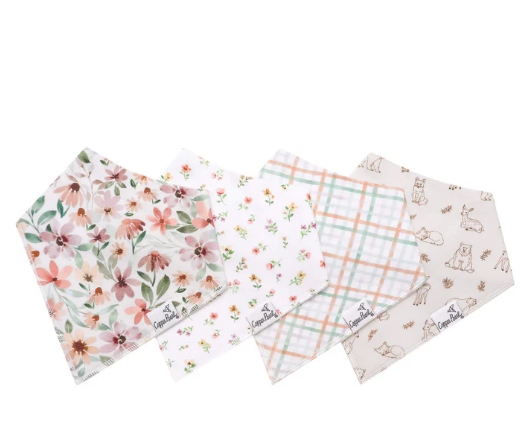 Bandana Bibs (4-Pack)
