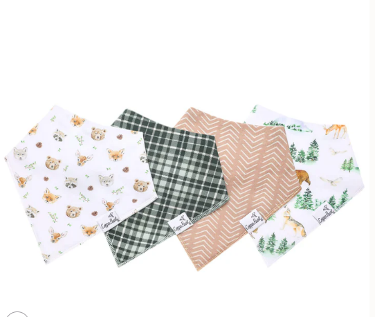 Bandana Bibs (4-Pack)