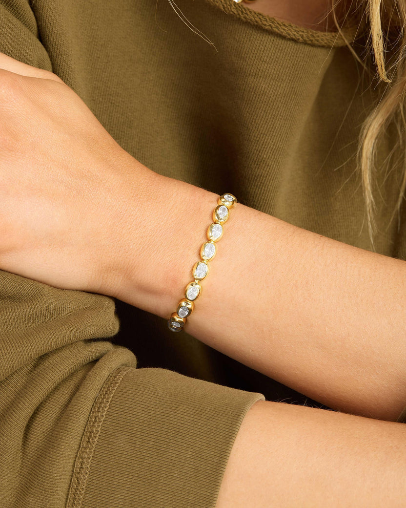 She's A Boss Tennis Bracelet