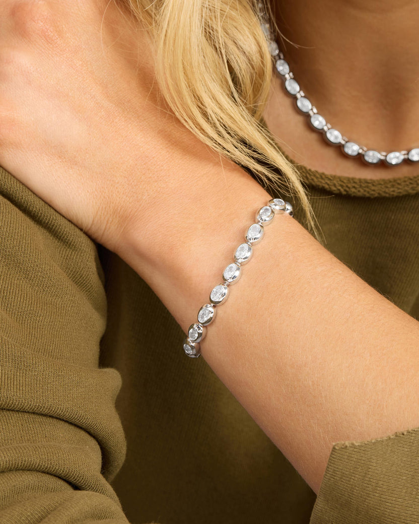 She's A Boss Tennis Bracelet