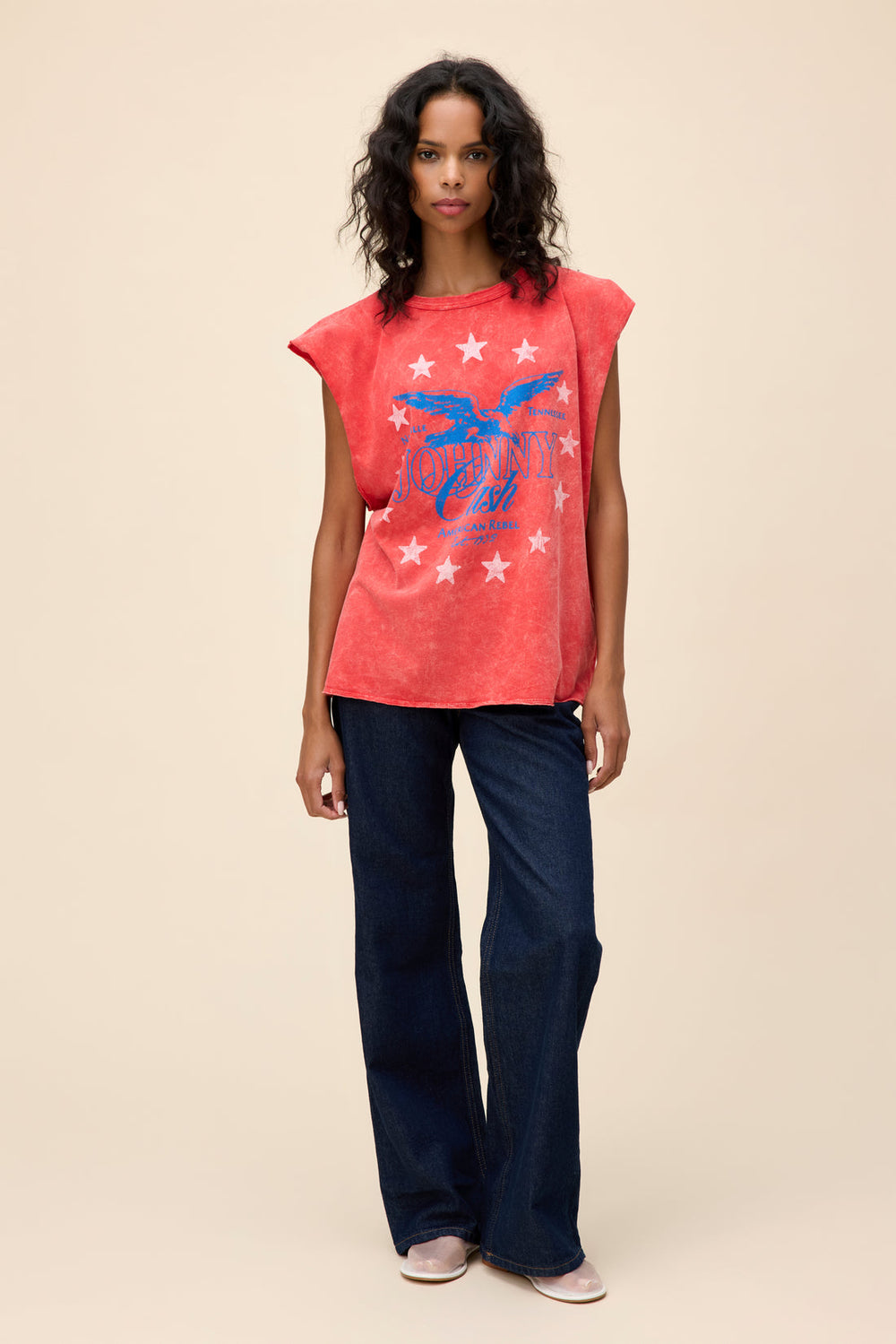 Johnny Cash Muscle Tank