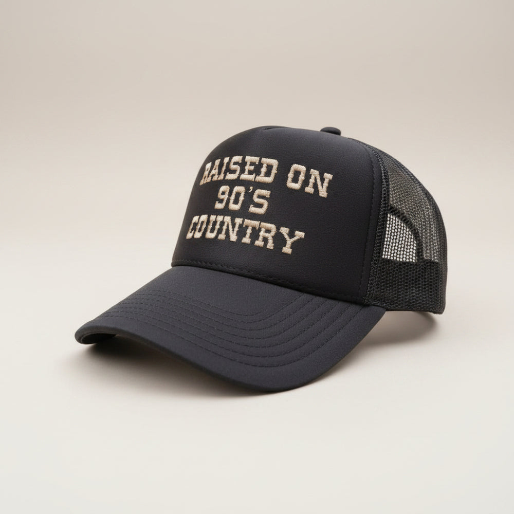 Raised On 90's Country Trucker Hat