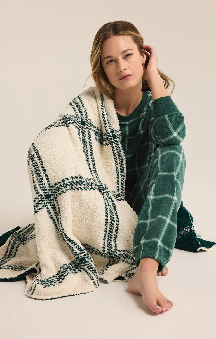 Plaid Plush Blanket