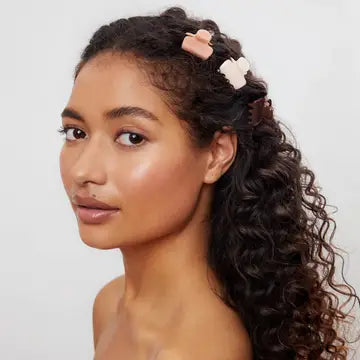 Recycled Plastic Mini Cloud Claw Clip Set