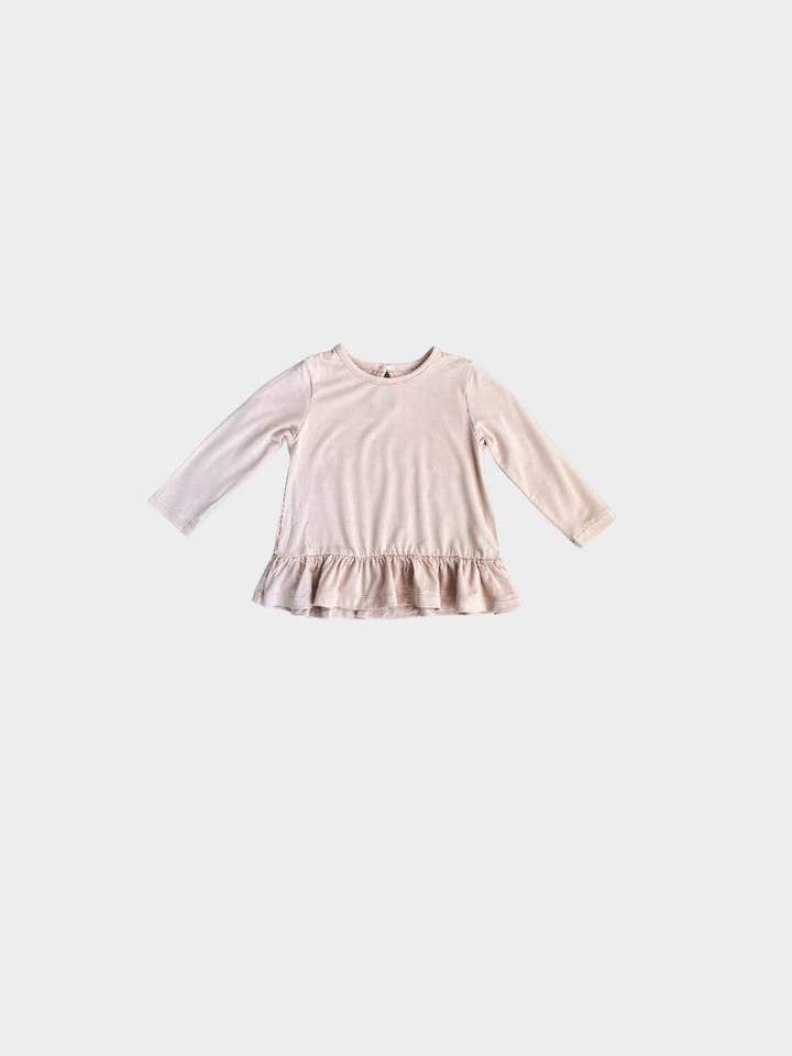 F24 Blush Peplum Top