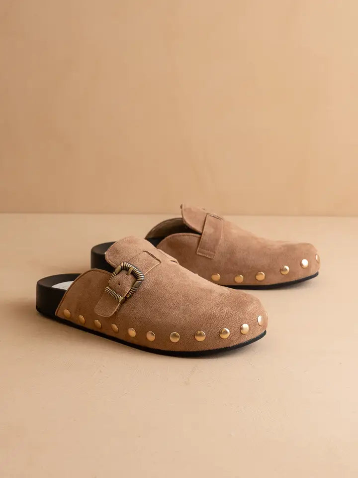 The Toni Studded Buckle Clog