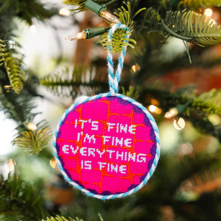 Needlepoint Ornament