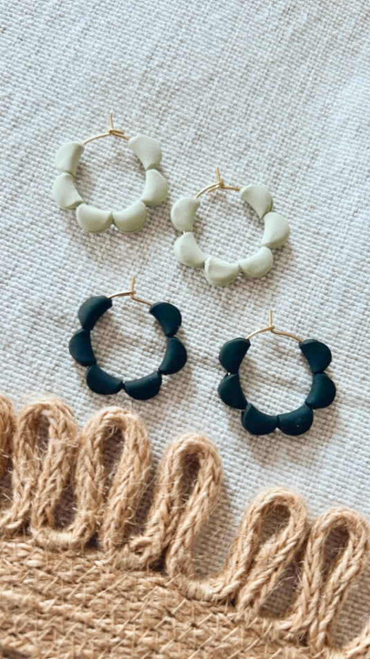 Scalloped Hoops
