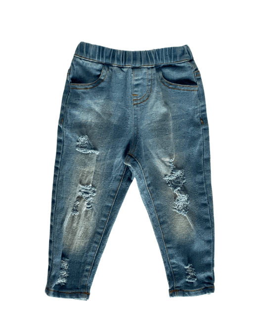 Drew Distressed Denim Jeans