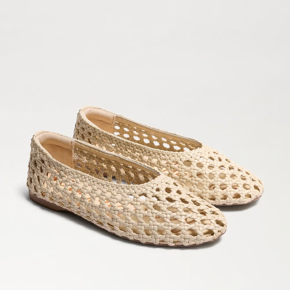 Shira Woven Leather Flats