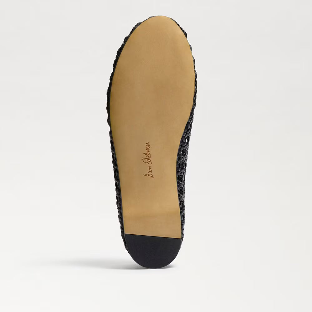 Shira Woven Leather Flats