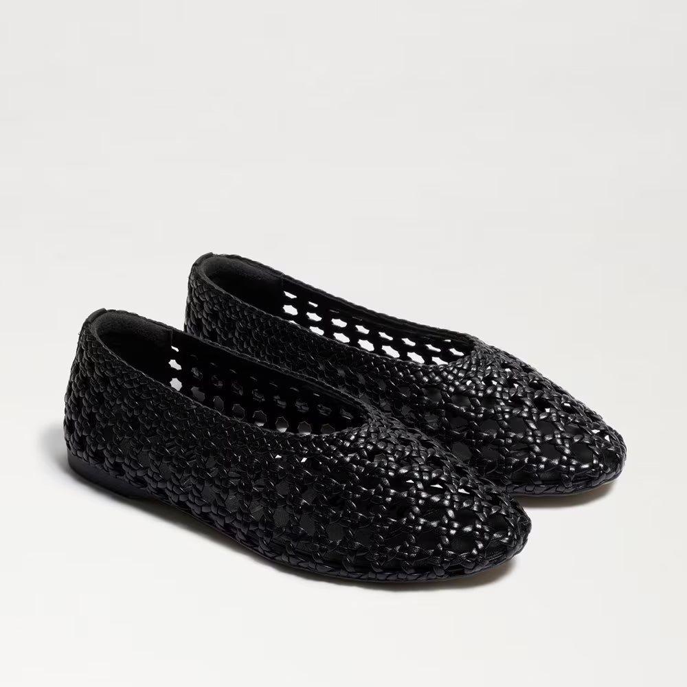 Shira Woven Leather Flats