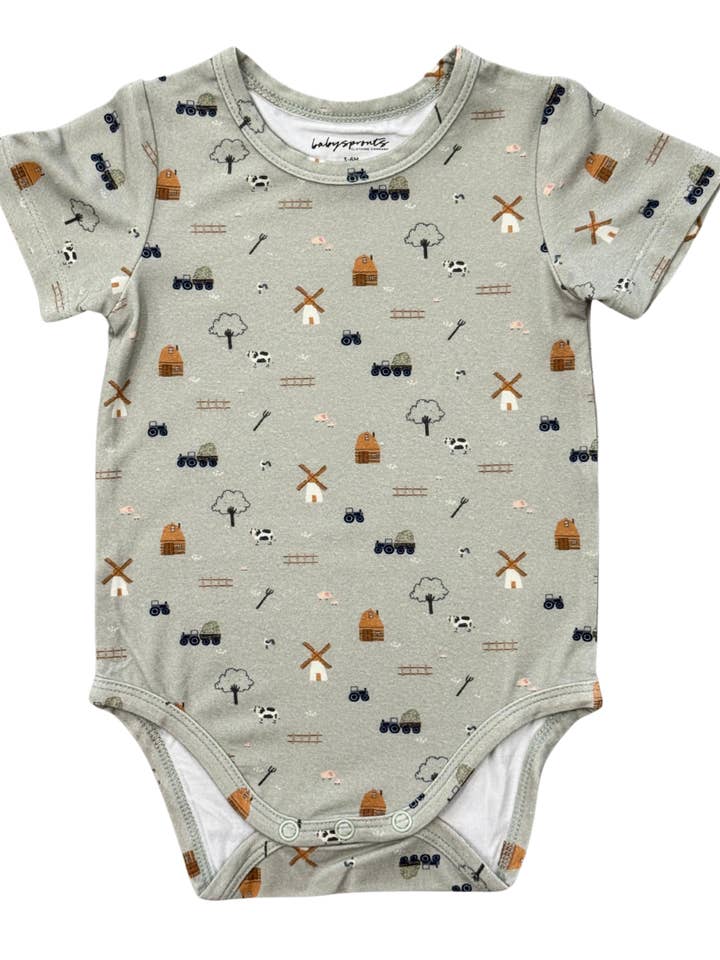 Farm Short Sleeve Bodysuit
