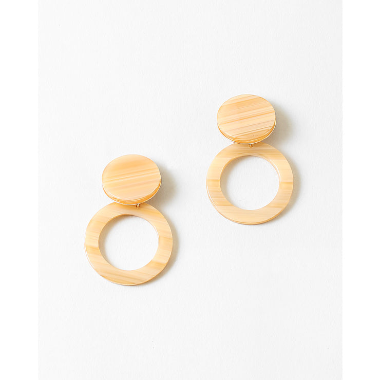 457 Resin Circle Earrings