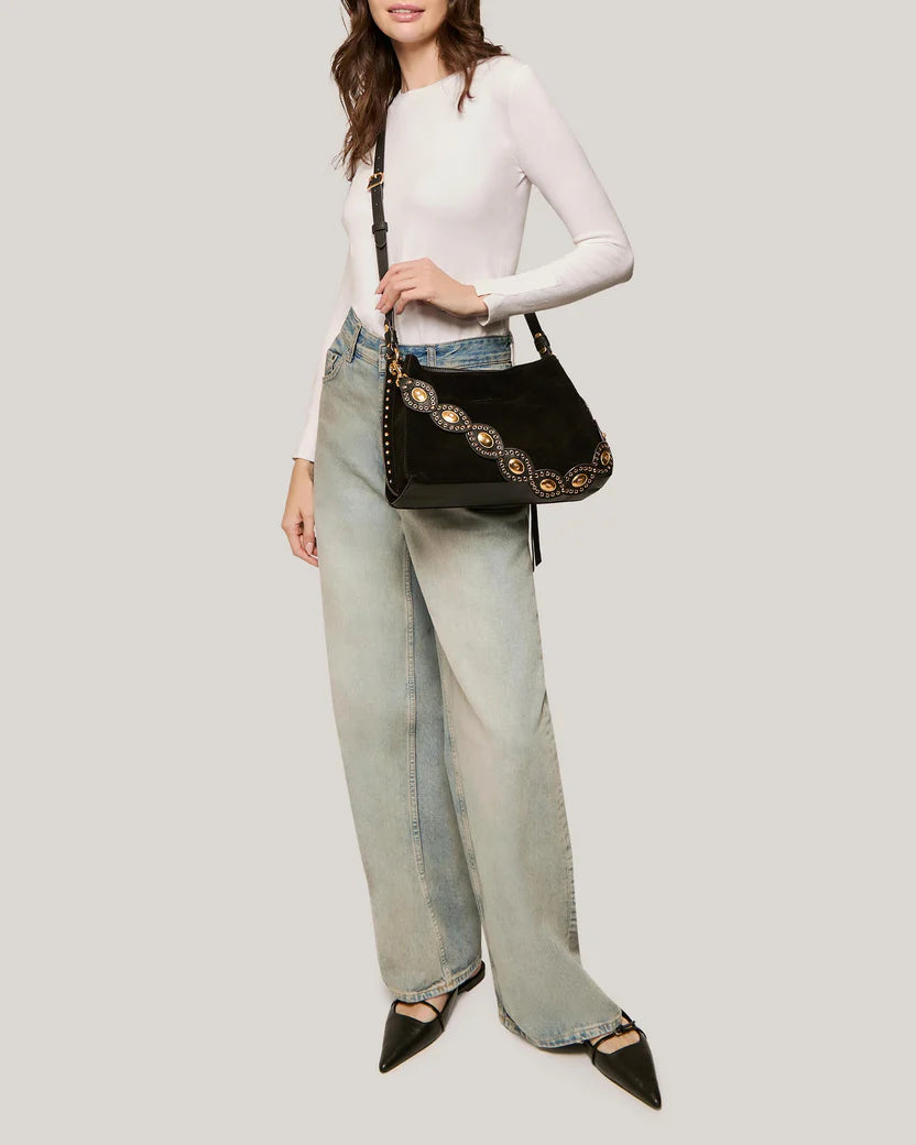 Roma Double Entry Shoulder Bag