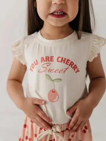 You Are Cherry Sweet Girl's Sleeveless Top