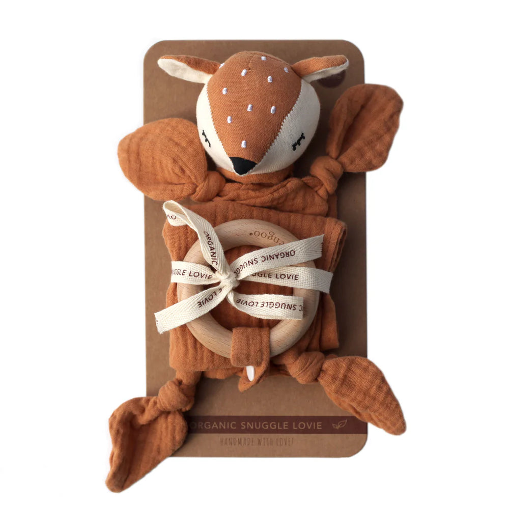 Organic Snuggle Lovey Blanket