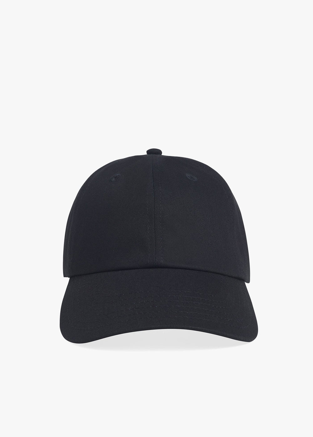 Baseball Cap W/Leather Strap And Buckle