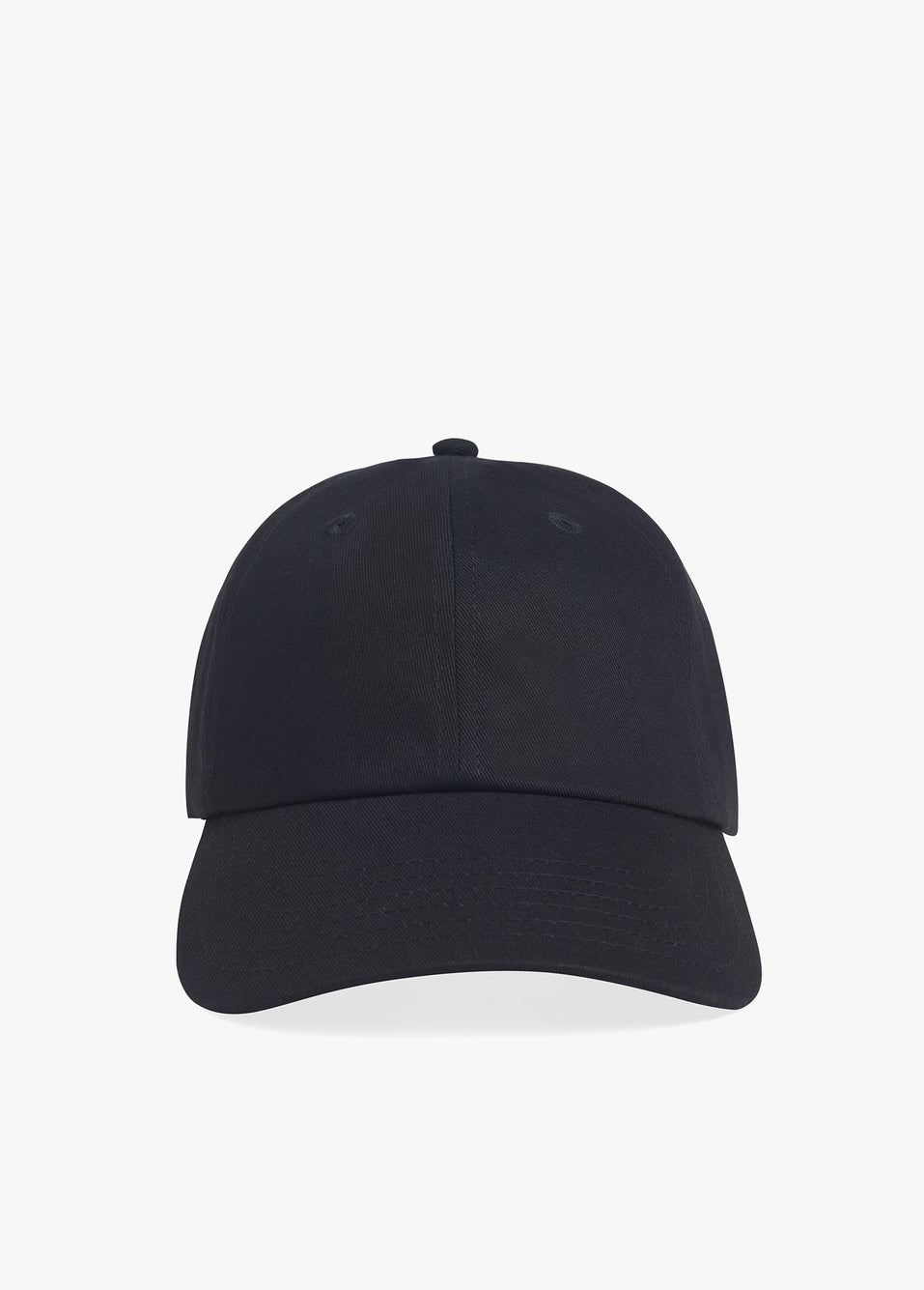 Baseball Cap W/Leather Strap And Buckle