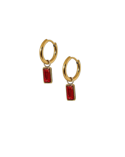 Edith Huggie Charm Earrings