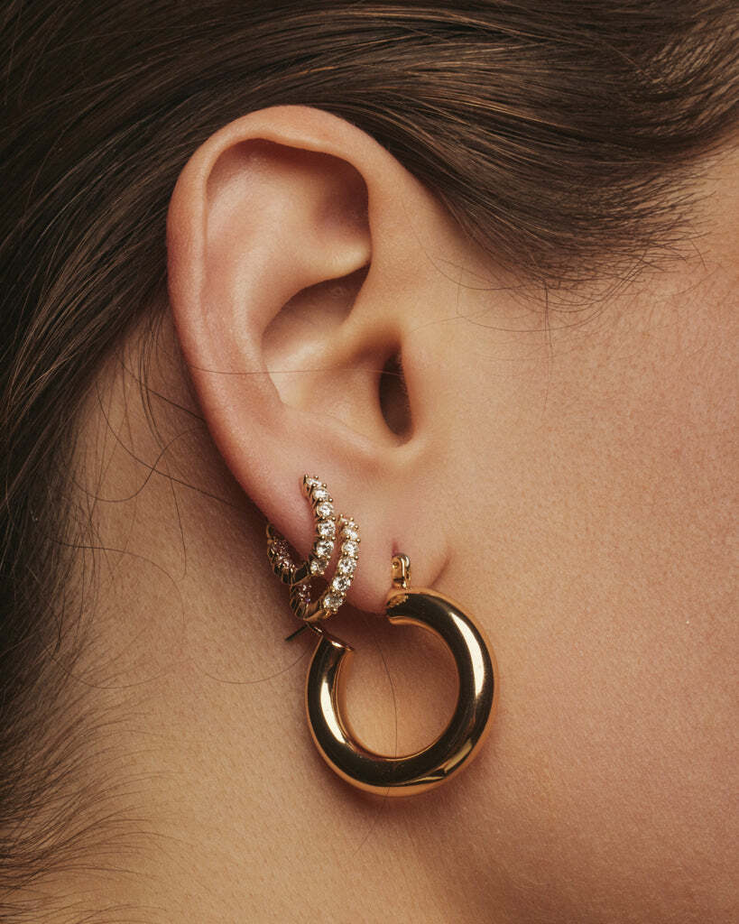 Baby Amalfi Tube Hoops