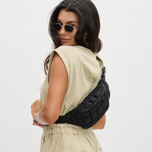 Resurgence Quilted Puffer Nylon Belt Bag