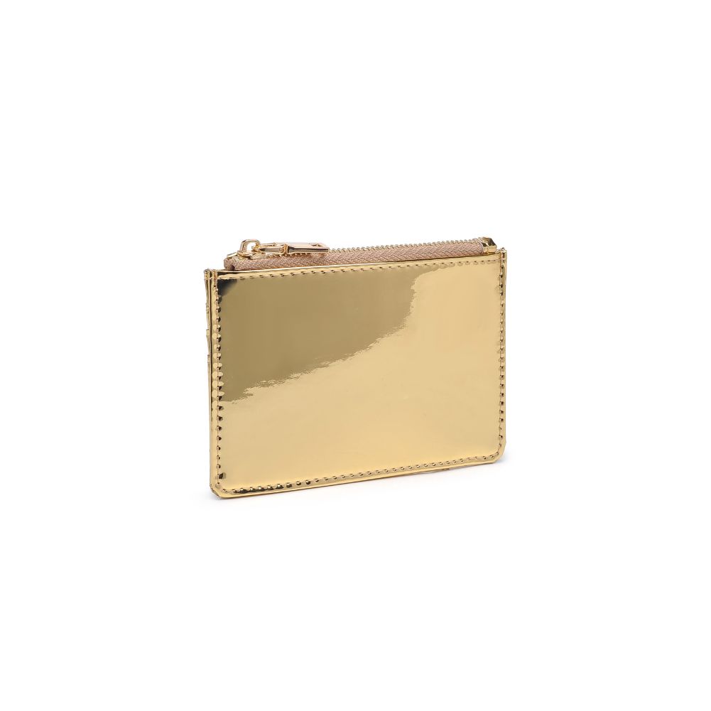 Afina Mirror Metallic Card Holder Wallet