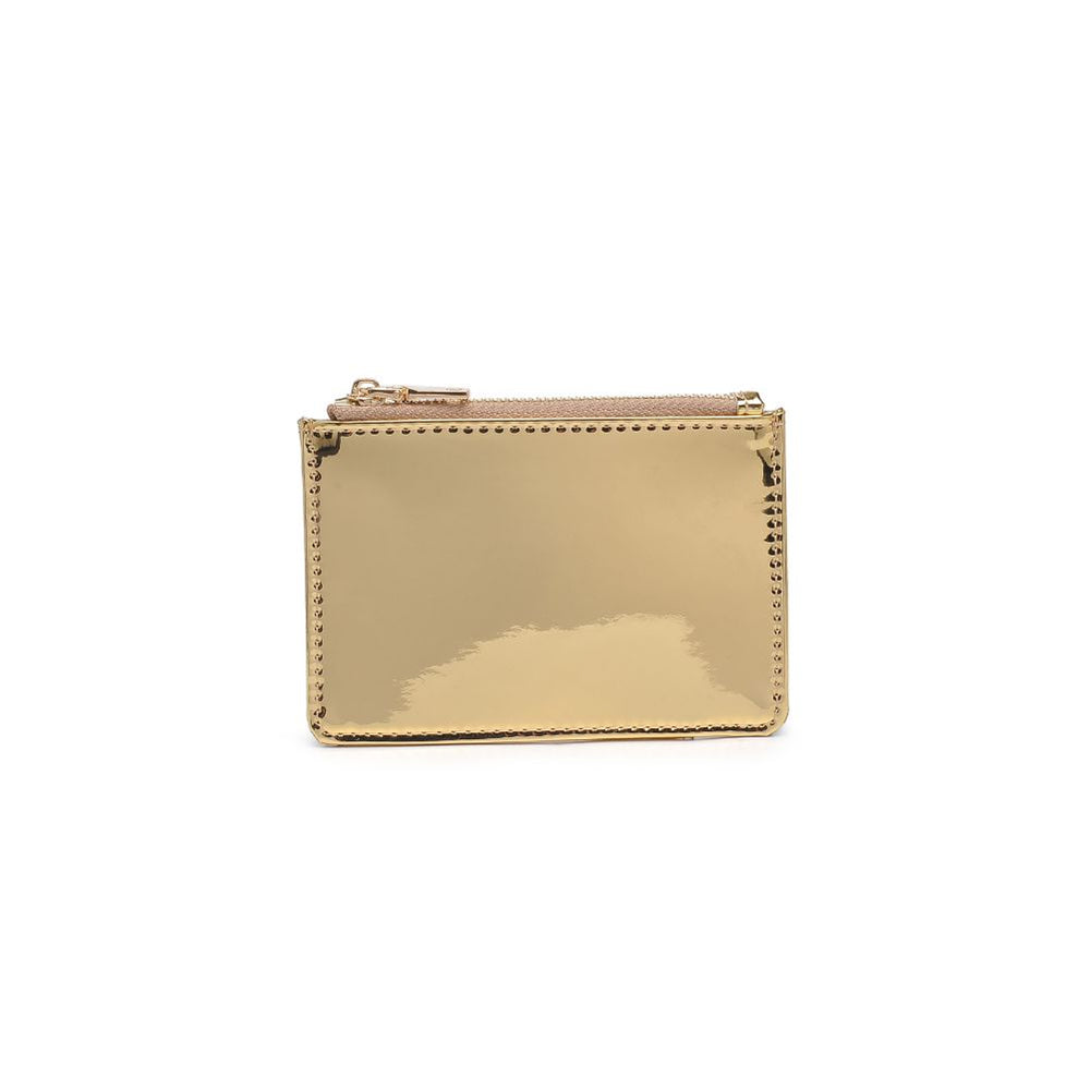 Afina Mirror Metallic Card Holder Wallet