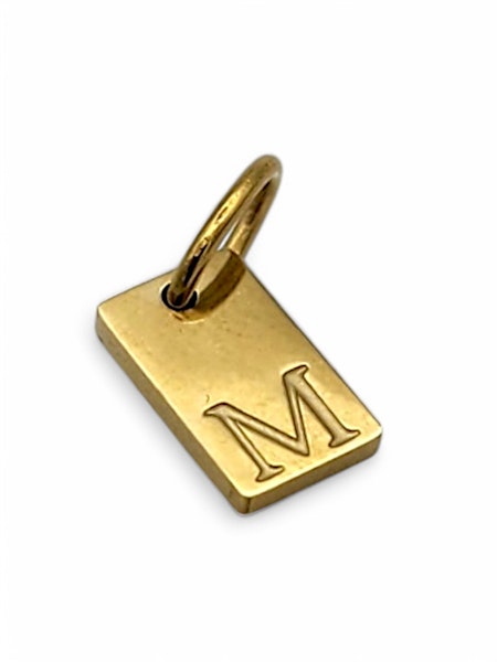 Tiny Tab Initial Charm