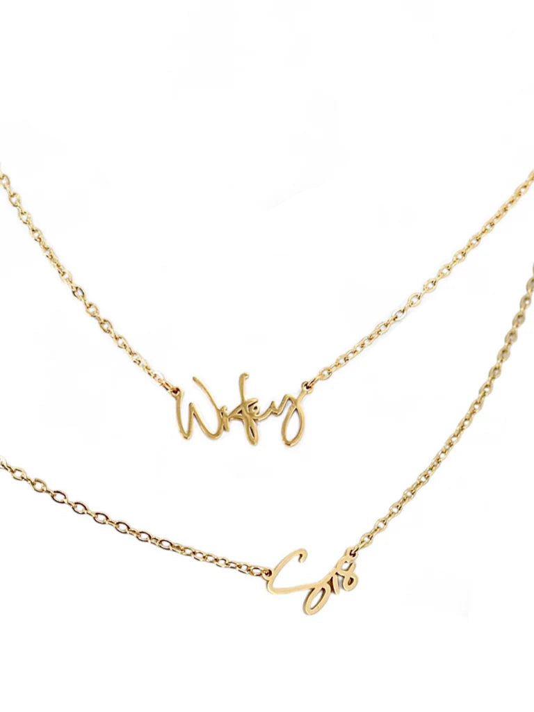 Word Of Mouth Necklace